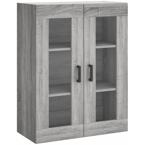  Visoka komoda siva sonome 69,5x34x180 cm od konstruiranog drva Slike