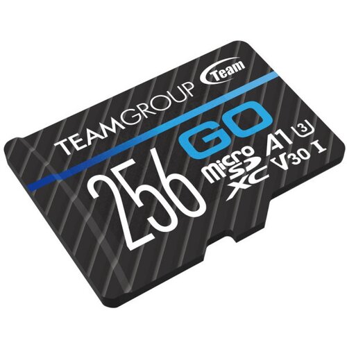 Team Group TeamGroup MICRO SDHC/SDXC 256GB GO UHS-I U3 V30 100/50MB/s +SD Adapter TGUSDX256GU303 Cene