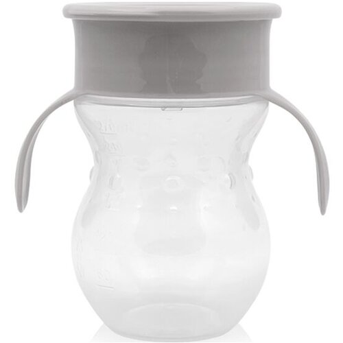 Lorelli Fla&amp;scaron;ica za bebe Non-Spil 360 Round, Siva Slike