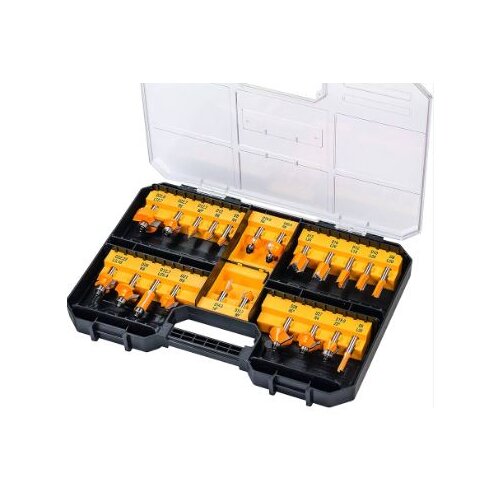 Dewalt DT90017 set glodala za drvo 22 komada, prihvat 8 mm - U DOLASKU - Cijene