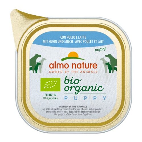 Almo Nature Bio Organic Puppy - piščanec 100 g Cene