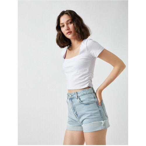 Koton T-Shirt - White - Slim fit Slike