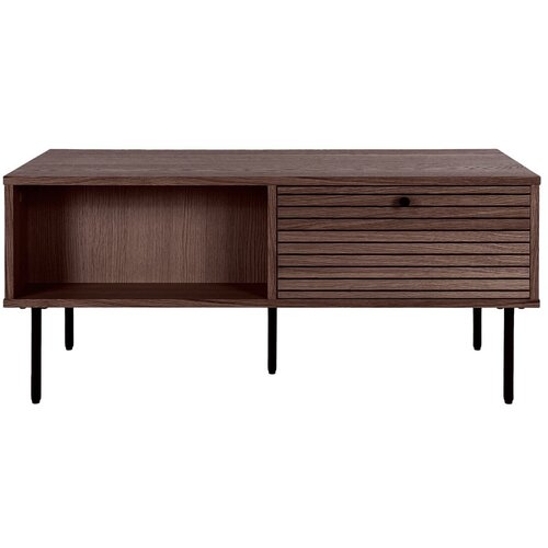 House Nordic Tamno smeđi stolić za kavu u dekoru hrasta 50x100 cm Kyoto &amp;ndash; Slike