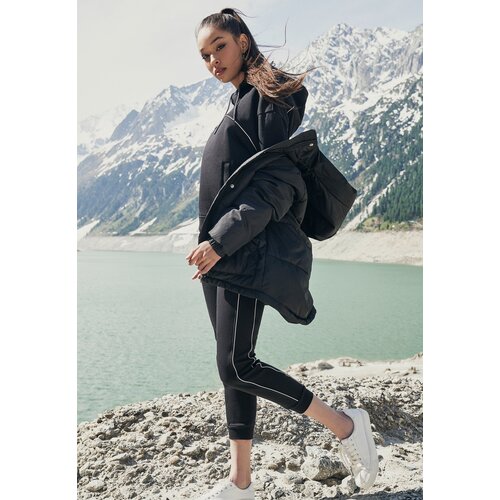 UC Ladies Ladies Oversized Hooded Puffer black Slike