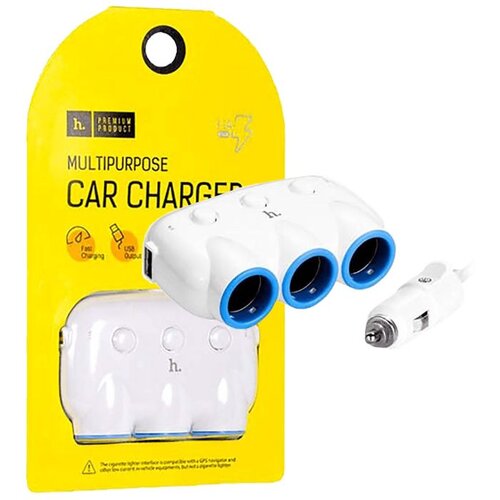 hoco. Auto punjač / razdjeljnik za smartphone, 2 x USB, 5V / 3.1 A - C1 Cijene