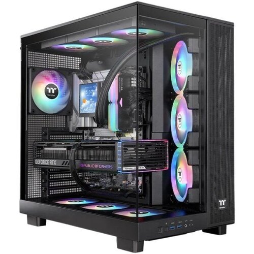 Thermaltake Kući&scaron;te View 380 XL TG ARGB black Cene