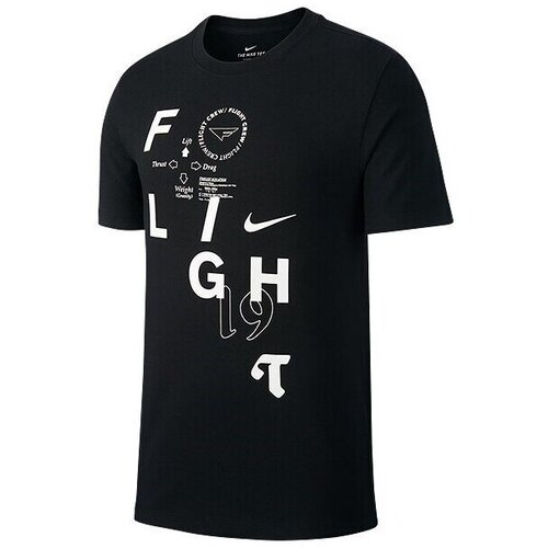 Nike Majice s kratkimi rokavi Flight Basketball Črna Cene