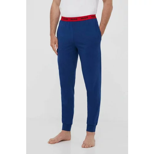 Hugo Spodnji del pižame moški, mornarsko modra barva