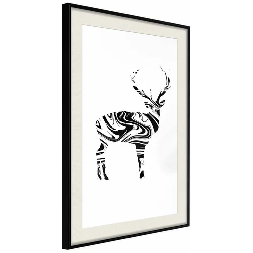  Poster - Marble Stag 20x30