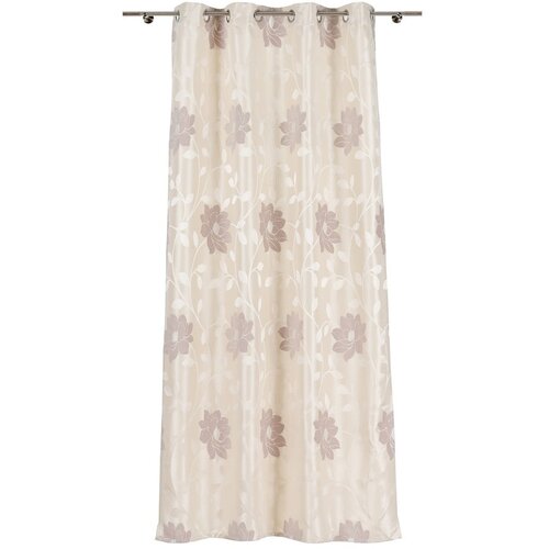 Mendola Fabrics Bež zavesa iz žakarja 140x245 cm Maura – Cene