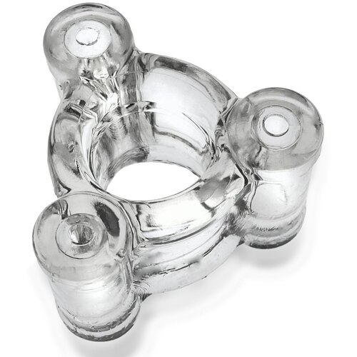 Oxballs Buzz Squeeze Ballsack Intense Triple 360 Vibe-Clear Cene