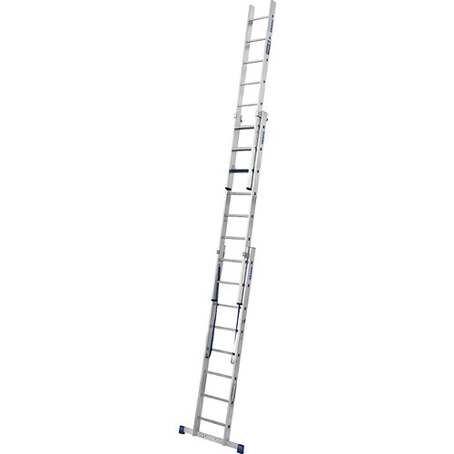 Krause-werk trodelna večnamenska aluminijasta lestev Stabilo 3x10 stopnic 7.5m 131669 Cene