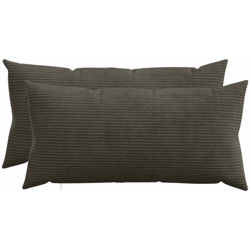  Presvlaka za jastuk 2 pcs HEERLEN Antracit 40 x 70 cm Kord Cene