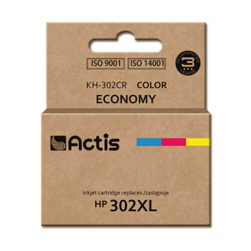 Actis KH-302CR ink (replacement for HP 302XL F6U67AE; Premium; 21 ml; color) Cijene