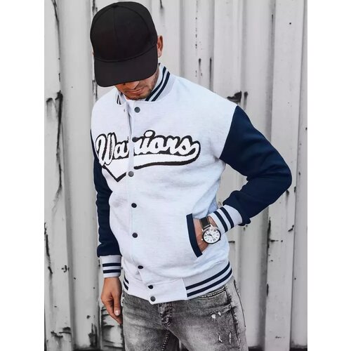DStreet Bluza męska rozpinana szara Slike