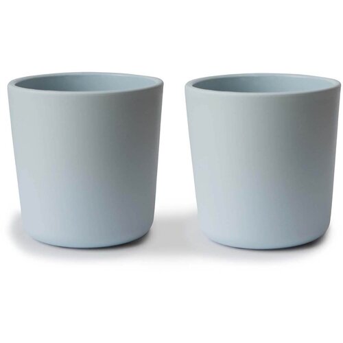 Mushie set 2 kozarčkov powder blue Cene