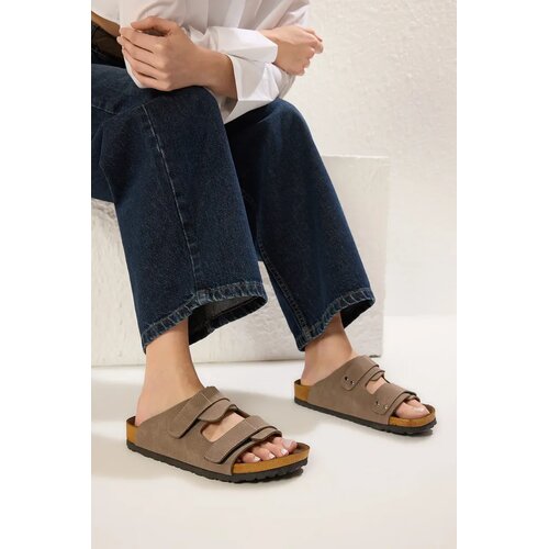Trendyol Shoes ženske papuče Takss25Te00002, bež Slike