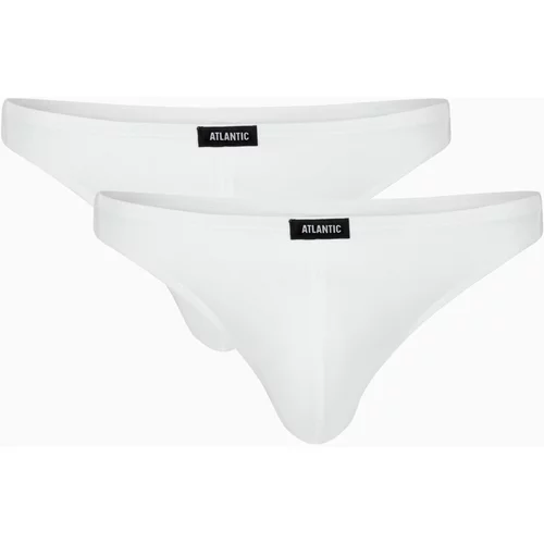Atlantic Men's thongs 2Pack - white