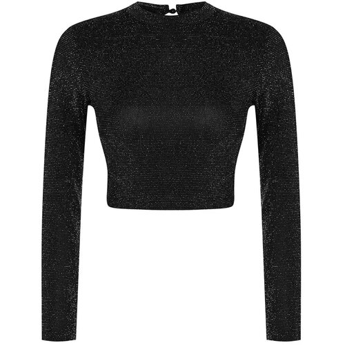 TRENDYOLMILLA Ženska bluza Tedaw25Bz00043, Tamnosiva Cene