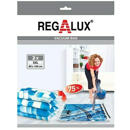 REGALUX Set vakuumskih vrećica XXL (2 Kom., D x Š: 100 x 80 cm, Prozirno)