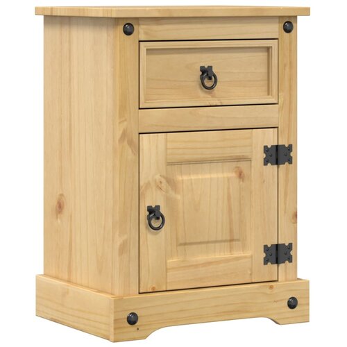 Maison Chic Nočna omarica - Nočna miza Corona 45x35x64 cm trdna borovina, (21689943) Cene