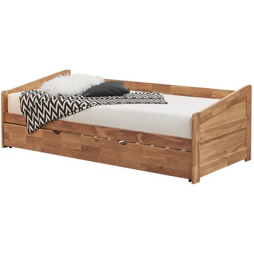 Livetastic RAZTEGLJIVA POSTELJA 90 cm x 200 cm , barve hrasta Slike