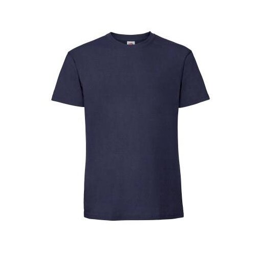 Fruit Of The Loom Granatowa koszulka męska Iconic 195 Ringspun Premium Cene