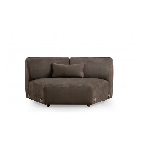 Atelier Del Sofa Mentis Ugaona sofa 5 (D1+Cx+2Xr) Ugaona sofa, krem Slike