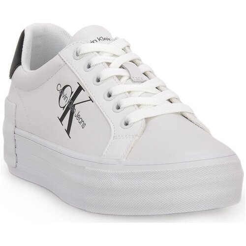 Calvin Klein Jeans Modne superge YBR VULC PLATFORM Bela Slike