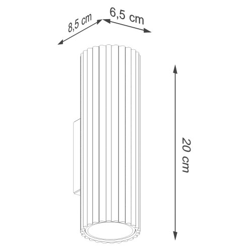  Brilagi - LED zidno svetlo CRESTO 2xGU10/10W/230V 20 cm zelena Slike