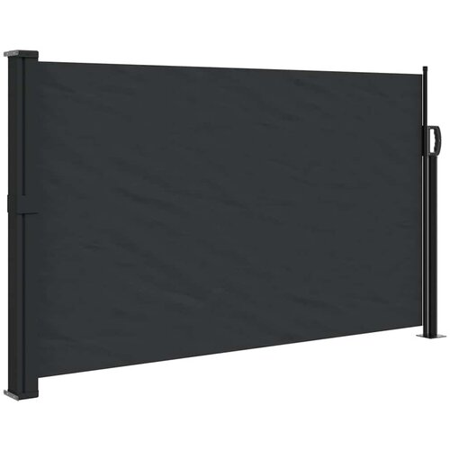 Maison Chic Zložljiva stranska tenda - Senčniki črna 117x300 cm, (22041499) Slike