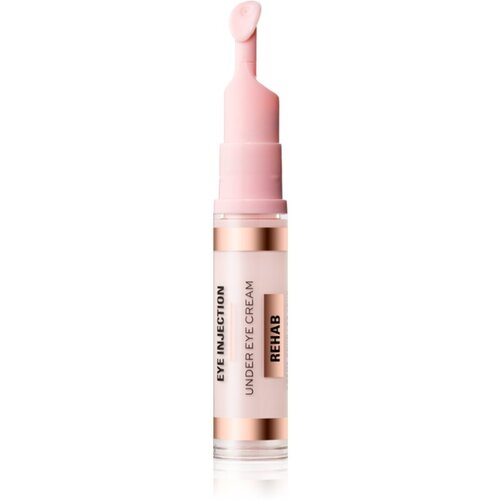 Makeup Revolution Rehab posvetlitvena krema za predel okoli oči proti zabuhlosti in temnim kolobarjem 8 ml Cene