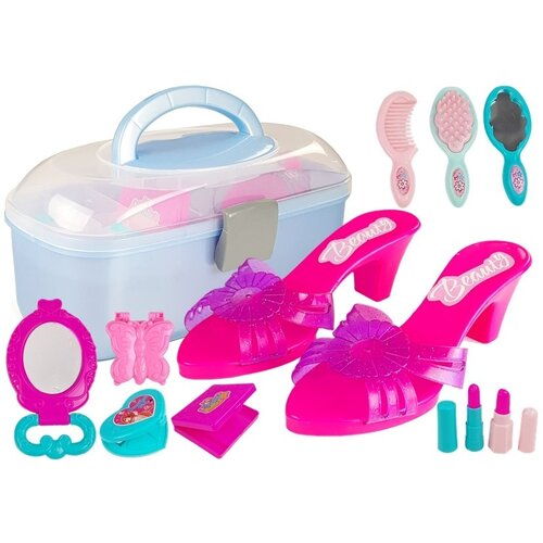 Beauty Set in a case High Heels and Necklace Slike