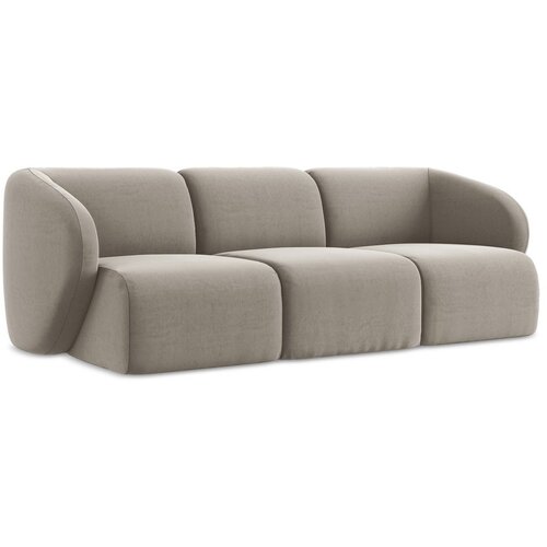 Makamii Svjetlo smeđa bar&amp;scaron;unasti sofa 244 cm Lani &amp;ndash; Slike