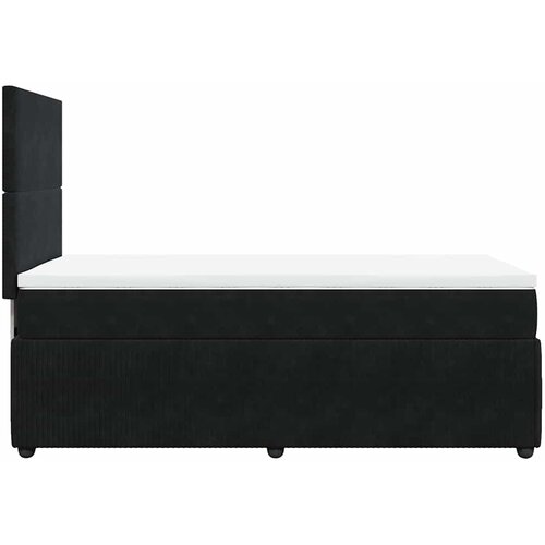 Box spring krevet s madracem crni 90x190 cm bar&amp;scaron;unasti Slike