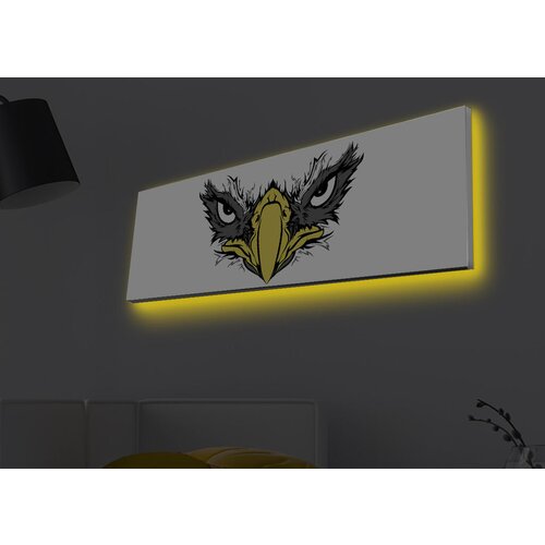 Wallity Slika sa LED osvetljenjem 3090MDACT-004, 30x90 cm Cene