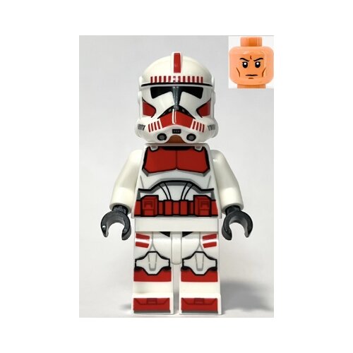 Lego Star Wars sw1305 Clone Shock Trooper, Coruscant Guard (Phase 2) - Nougat Head Slike
