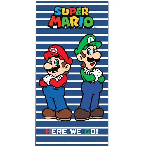 Nintendo Bombažna brisača za plažo Super Mario 70 x 140 cm, SMB-02, (20875736)