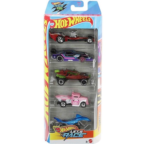 Mattel Hot Wheels: Pojdimo dirkati 2 5-delni set malih avtomobilov 1/64 - Slike