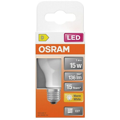 Osram LED svetlobni vir (E27, Ni mogoče zatemniti, Toplo bela, 136 lm, 1 W) Cene