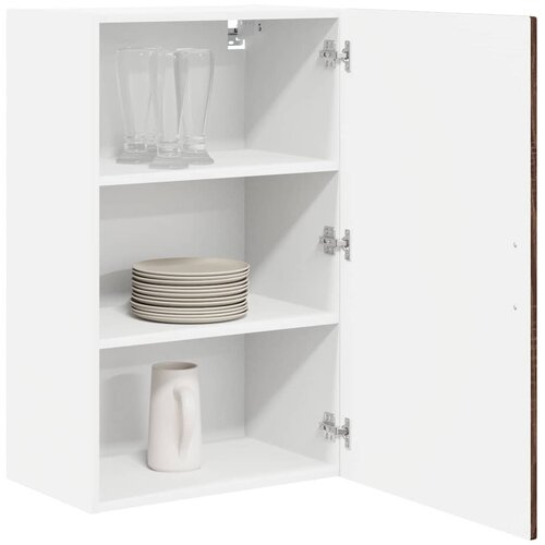  Ormar za Zid Smeđi hrast 50 x 31 x 80 cm Konstruirano drvo Slike