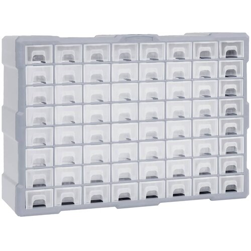 vidaXL Organizator sa 64 ladice 52 x 16 x 37,5 cm Cijene