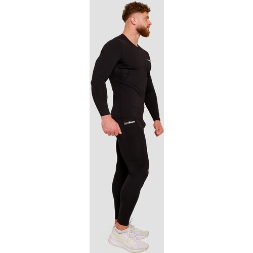 GymBeam High Compression Long Sleeve T-shirt Black Slike