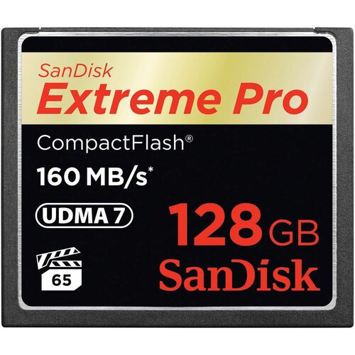 San Disk compact flash 128GB extreme pro 160MB/s Slike