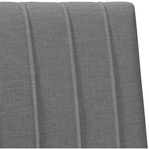  Tapecirani uzglavlje Tamno siva 100 cm Čvrsto borovo drvo Slike