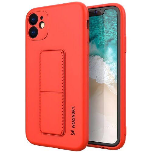 Wozinsky Kickstand futrola za Xiaomi Redmi Note 9/Redmi 10X 4G - Crvena KP11425 Cene