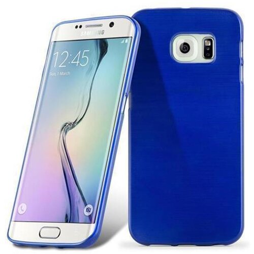 Cadorabo Ohi&amp;scaron;je, združljiv s Samsungom v modrem - za&amp;scaron;čitnem pokrovu, narejen iz fleksibilnega silikona TPU v bru&amp;scaron;enem dizajnu, (20567648) Slike
