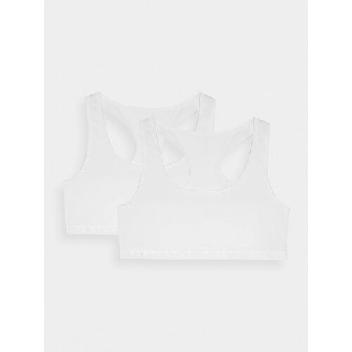 4f Women&amp;#039;s Cotton Bra for Everyday Wear (2 Pack) - White Slike
