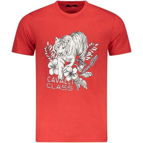 Cavalli Class SHORT SLEEVE T-SHIRT MEN RED Cene