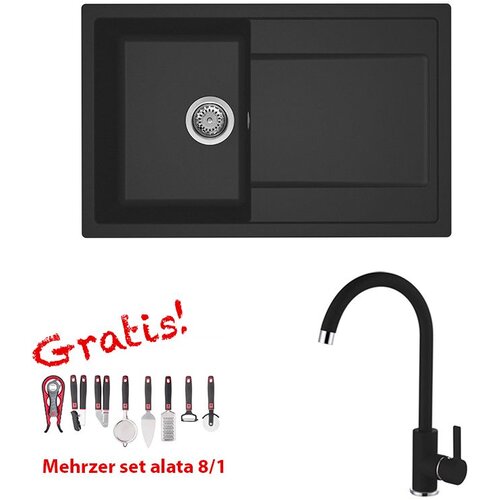  Set Life 300 + slavina C01 Nero Cijene